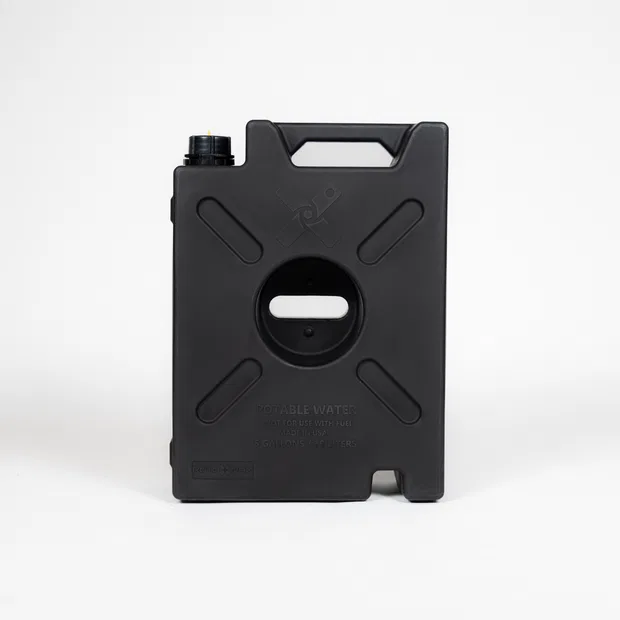 RX-5B – ROTOPAX Liquid Storage Container, Black 5 Gallon Bolt-On/ Free Standing Formulated Plastic EPA And CARB Compl...